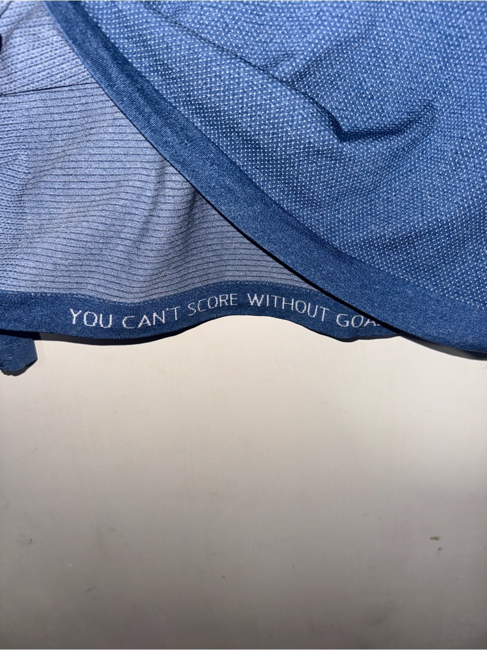 lululemon athletica Men's Heathered Blue Long-Sleeve Henley - Picture 7 of 9